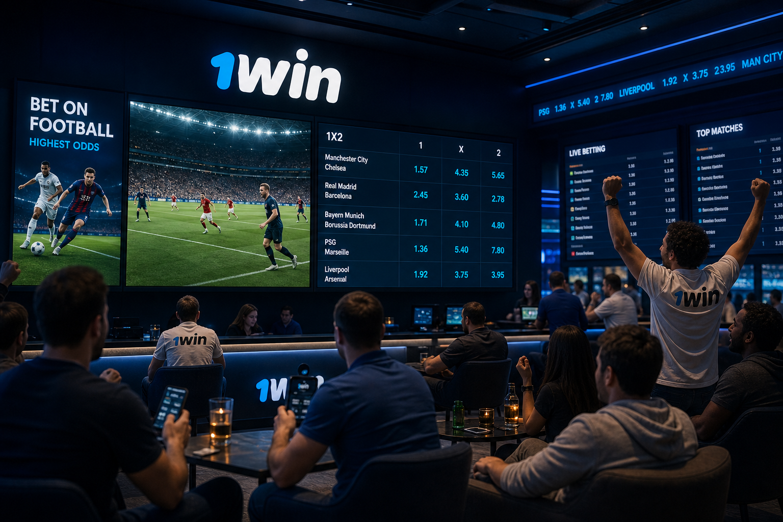 1WIN sports promo