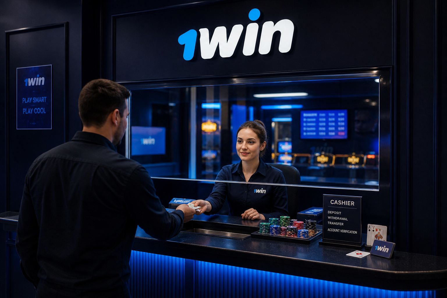 1WIN cashier promo